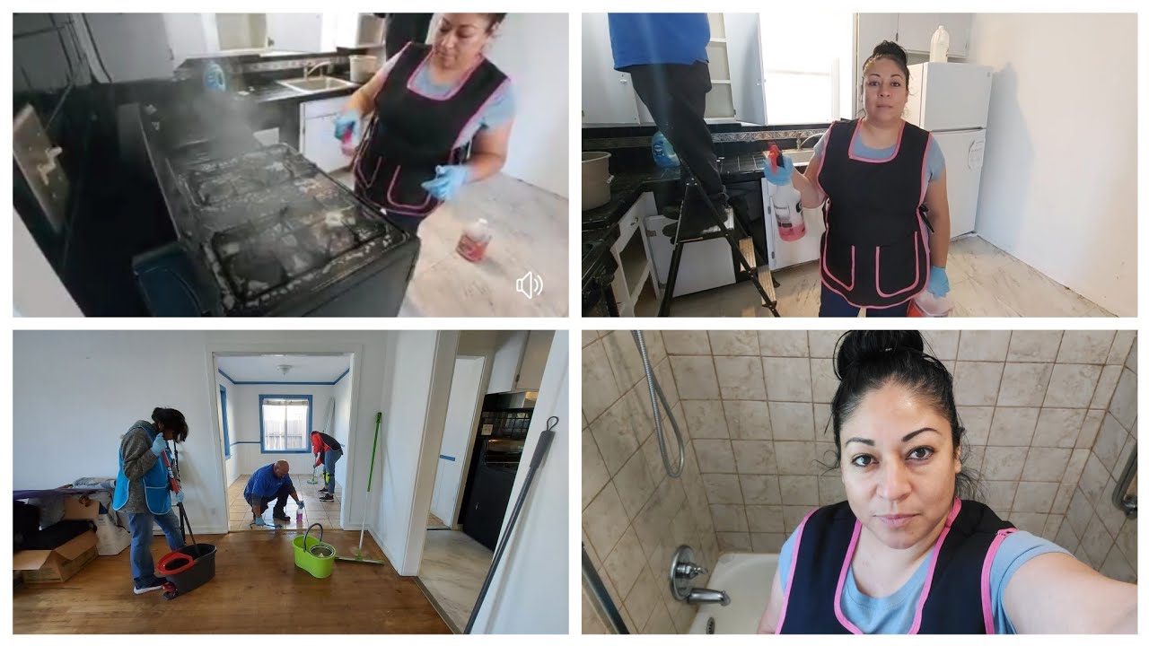 Viral video Como limpiar La Cocina Como Limpiar el Baño Limpieza Profunda Cada desocupada Limpieza
