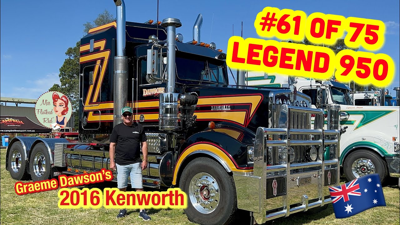 Экскурсия на грузовике Kenworth Legend 950 Limited Edition от Грэма Доусона