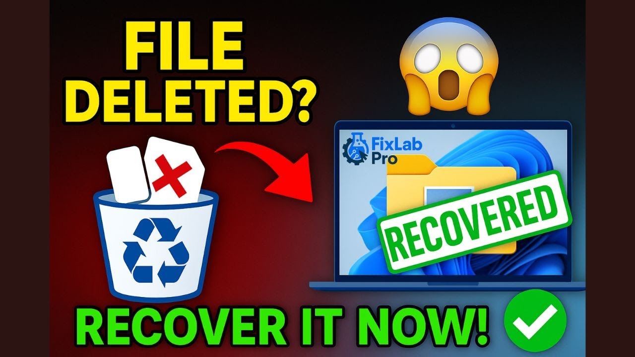 How to Recover Permanently Deleted Files on Windows | Recover Photos, Videos, Documents |
