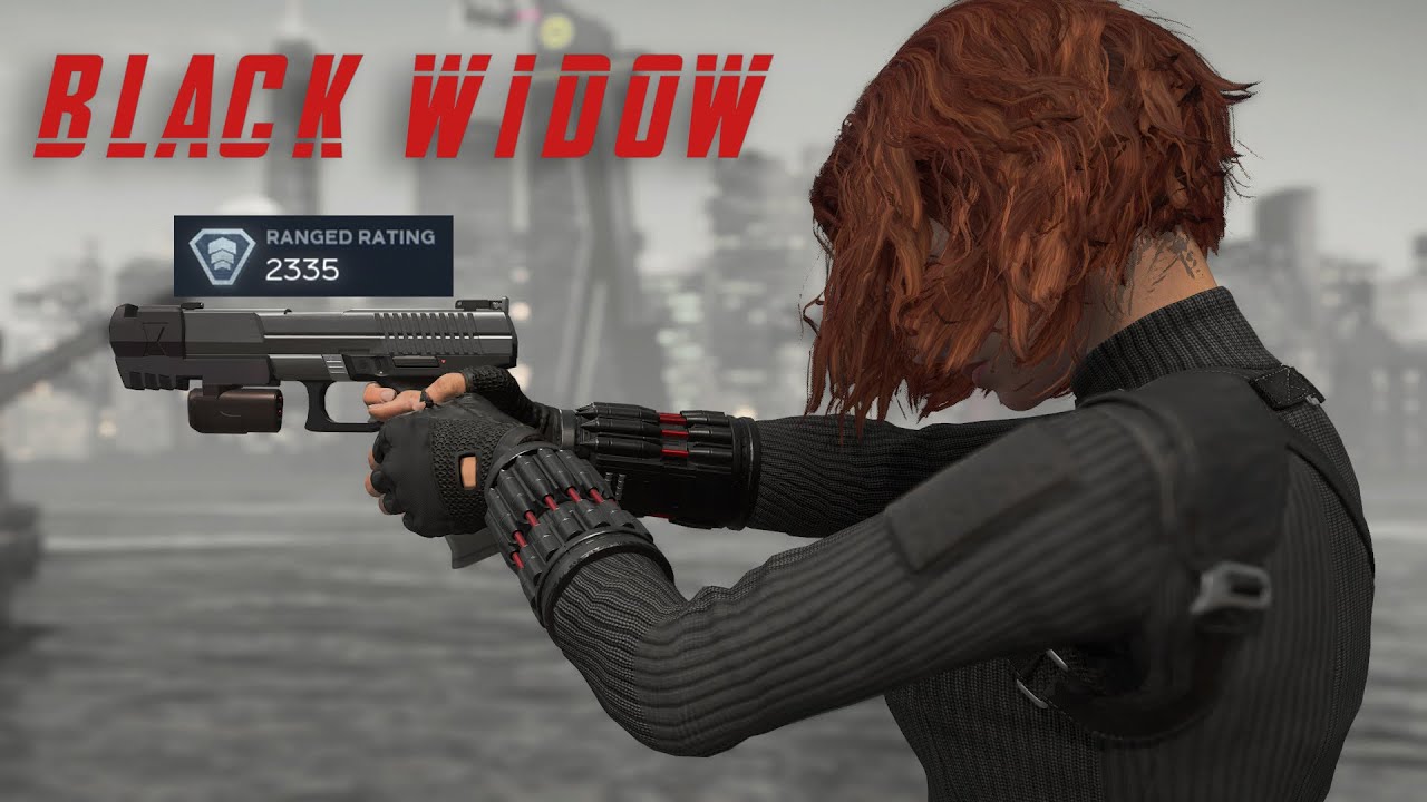 2335 Ranged Rating Black Widow Destroys Abomination - Marvel's Avengers