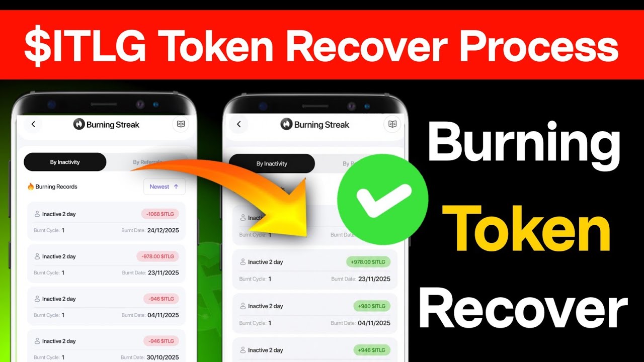 InterLink Network || $ITLG Token Recover Process || InterLink ITLG Burning Token Recover