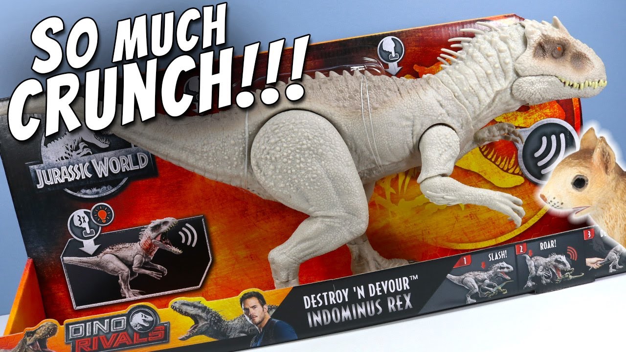 Новый мир Юрского периода: Indominus Rex: Destroy 'N Devour Dino Rivals Mattel