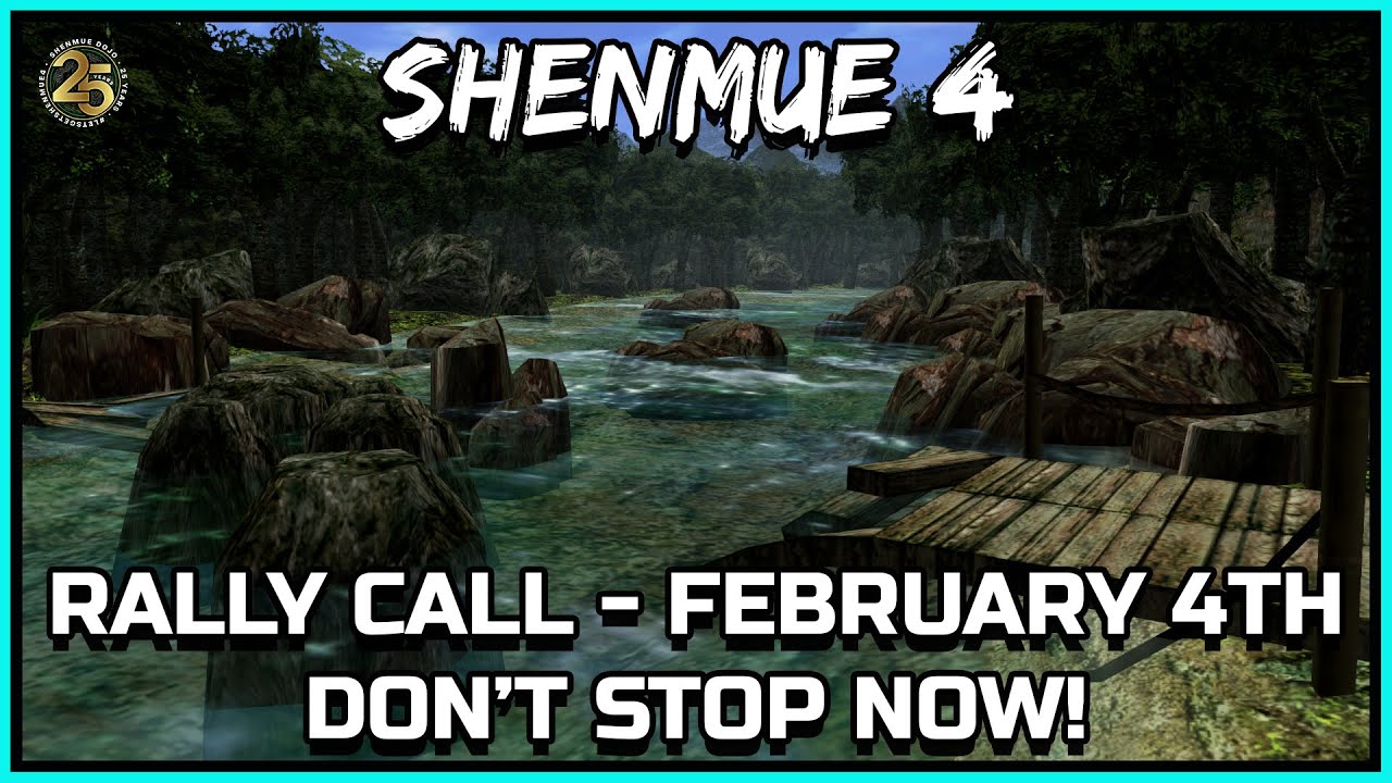 SHENMUE 4: Призыв к действию - 4 февраля 2026 г. - Не останавливайтесь! - Додзё Shenmue