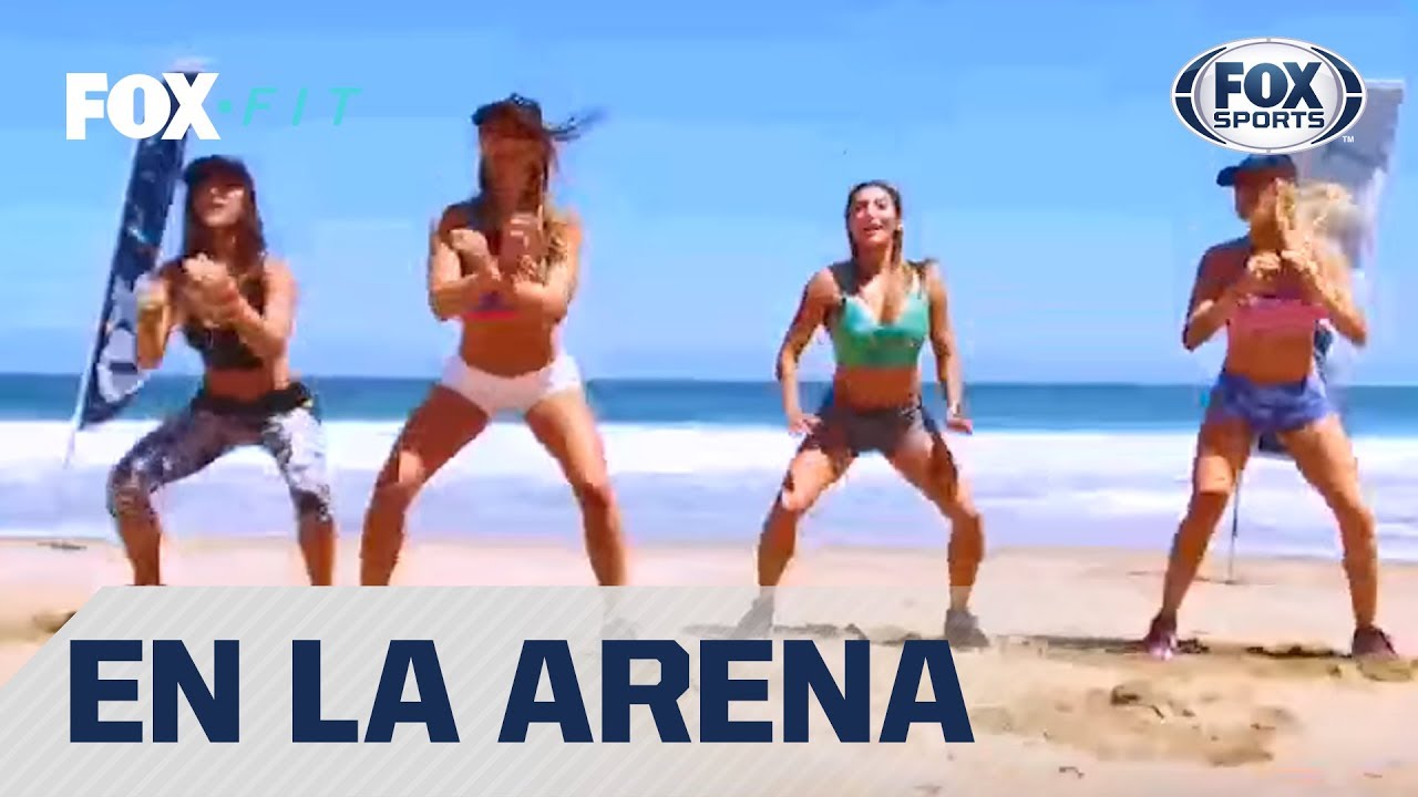 FOX FIT: Ejercicios en la arena con Lucila Vit