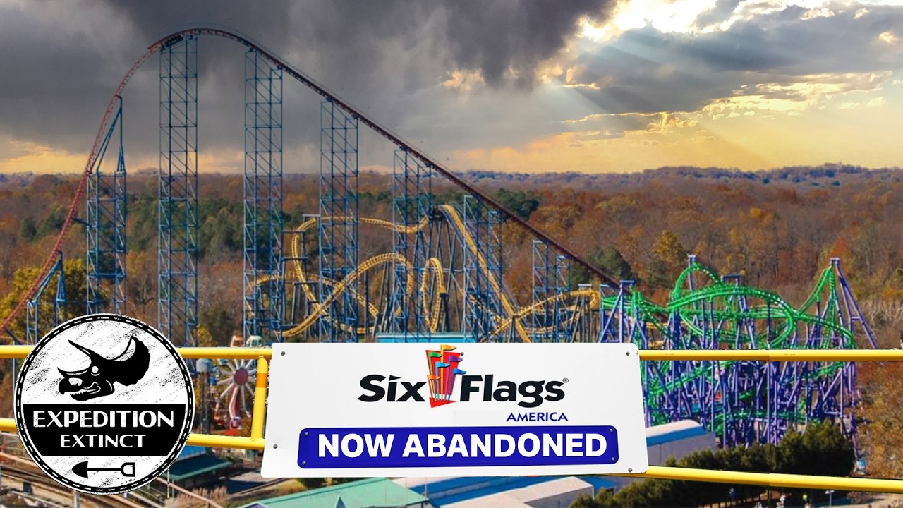 The Abandoned History of Six Flags America