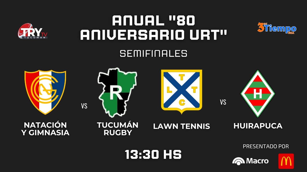 ANUAL 80 ANIVERSARIO URT - SEMIFINALES