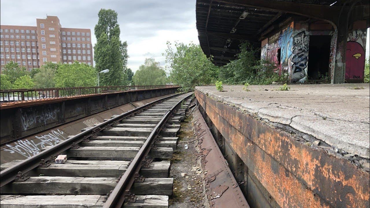Siemensbahn Berlin mit dem iPhone X - Lost Places 