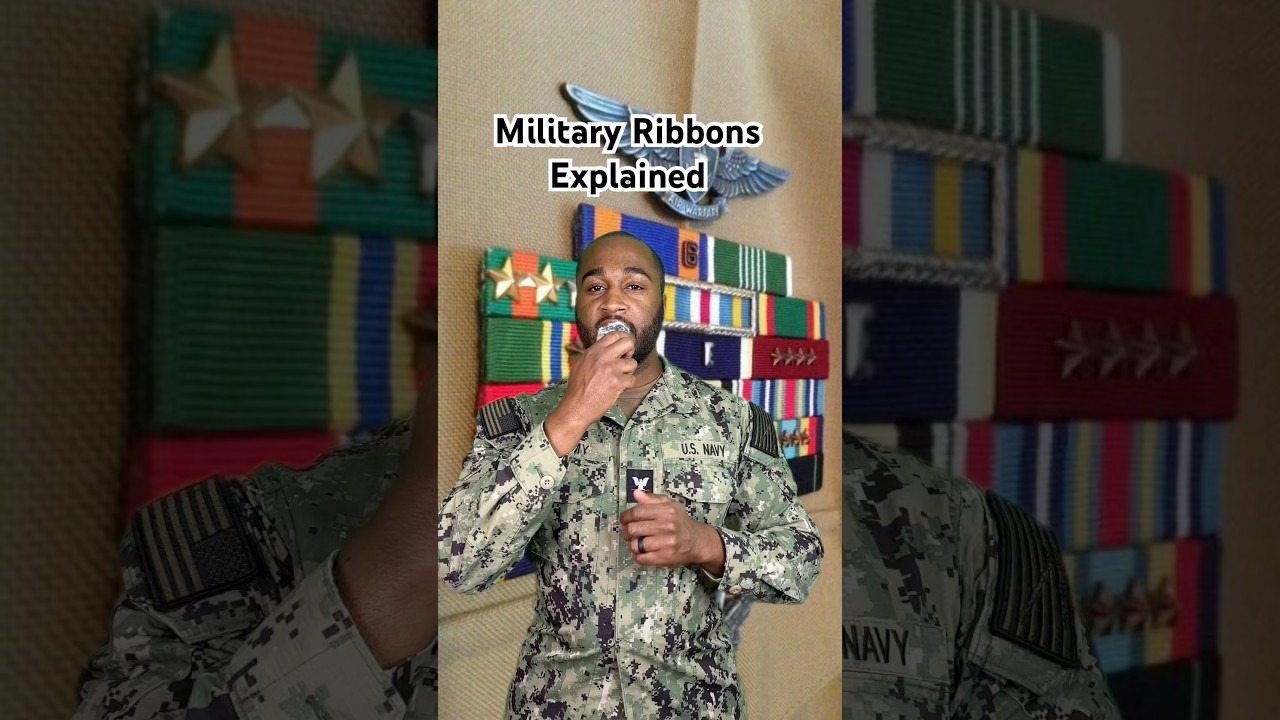 Объяснение военных лент (что они на самом деле означают) #miltok #navy