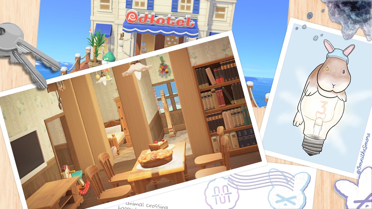 【Animal Crossing】 dailies + 5th hotel room decoration! 【Fui | VTuber】