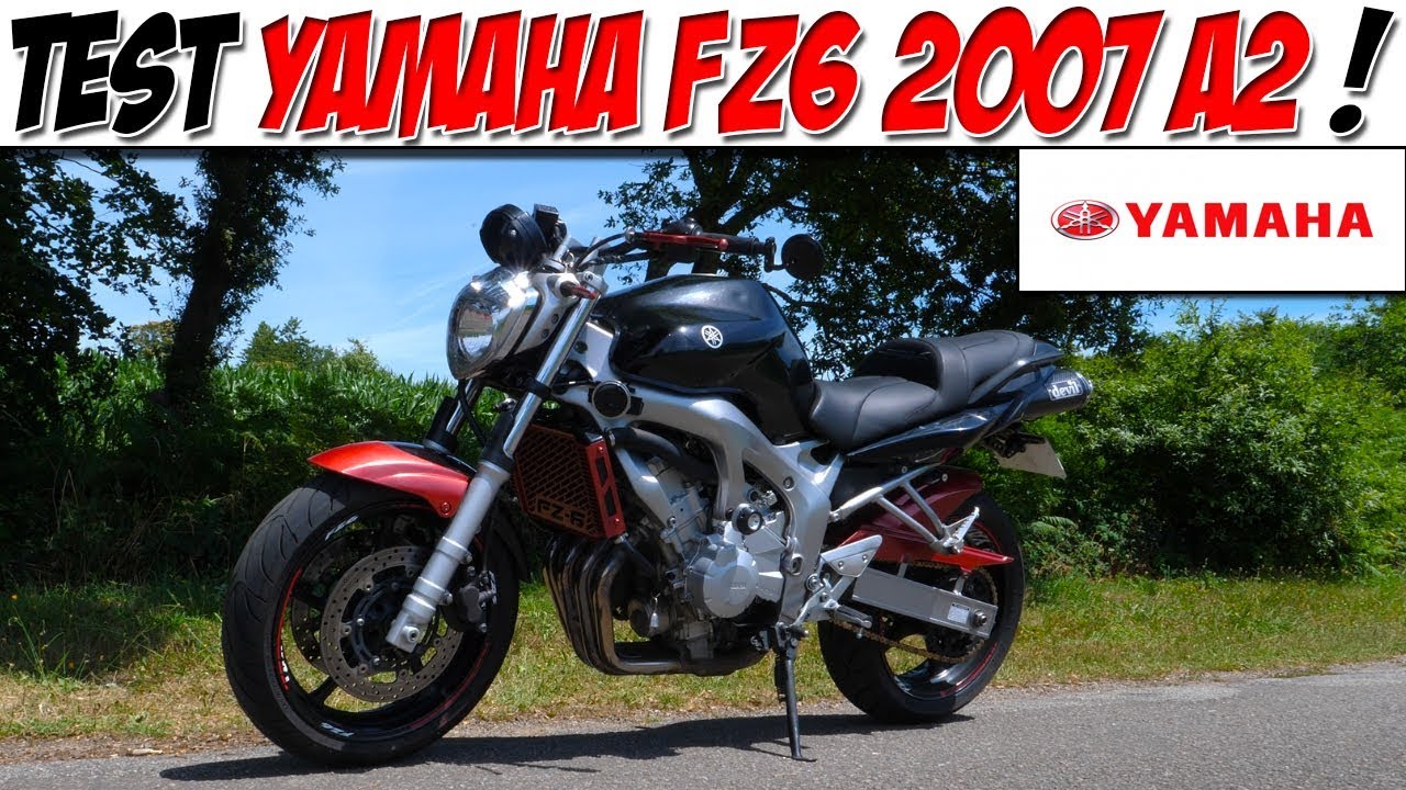 #MotoVlog 177 : TEST YAMAHA FZ6 2007  34 CH A2 / Alors mieux qu'un bandit 34 ?! &agrave; toi de voir !