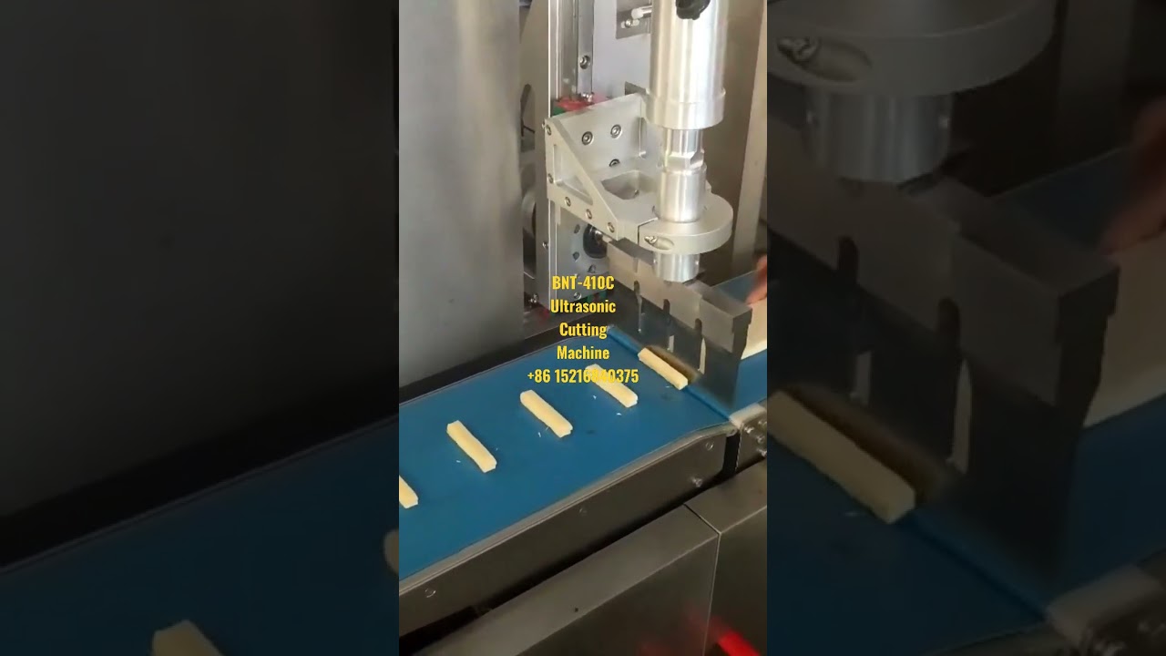 #cookie #biscuitmakingmachine BNT-410C Ultrasonic Cookie Cutter Biscuit Bar Cutting Machine