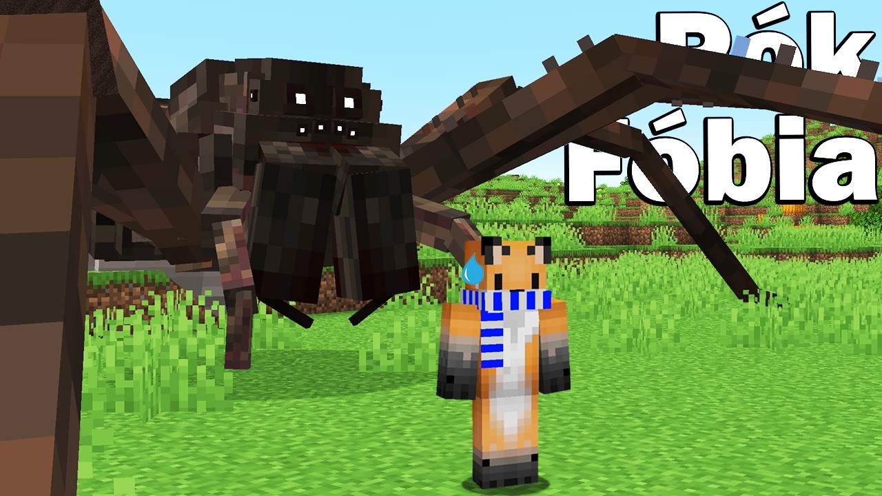 Minecraft, de Pókfóbiás vagyok