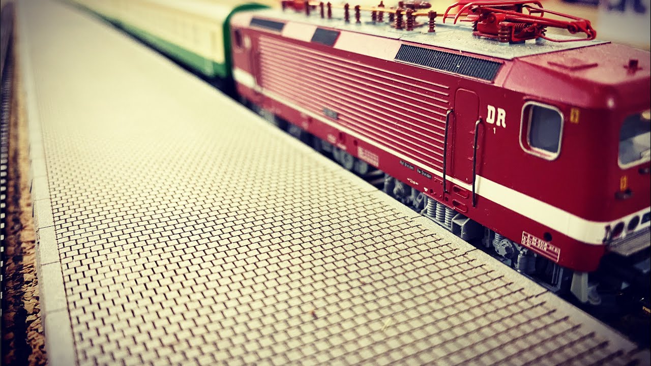 ❌⭕ Der perfekte Bahnsteigbelag 2.0 ❌, ganz einfach erstellen, Modellbahntipp für Einsteiger