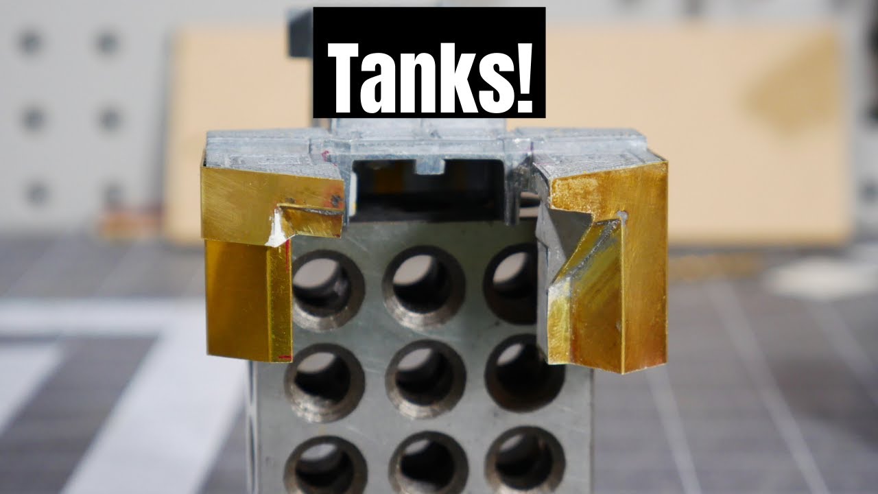 Building 1:50 Scale Fuel Tank for Cat 988F Project