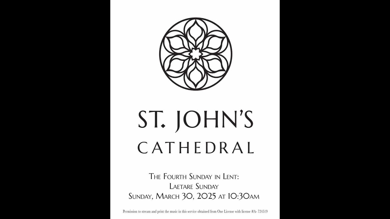 The Fourth Sunday in Lent: Laetare Sunday