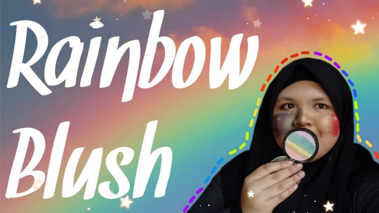 Rainbow Blush Make Up🌈