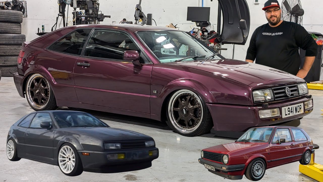 Невероятная коллекция автомобилей VW Corrado от Ника