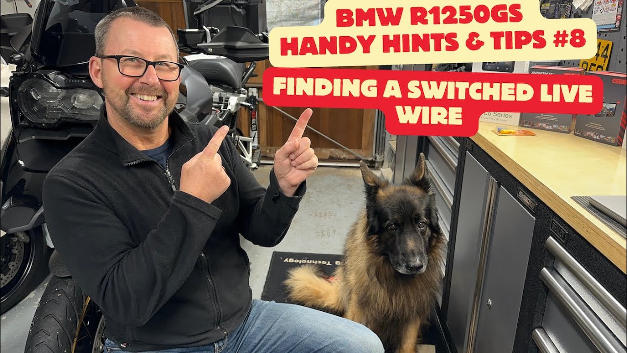 BMW R1250GS Handy hints & tips#8-2 | Locating a switched live for use with electrical accessories