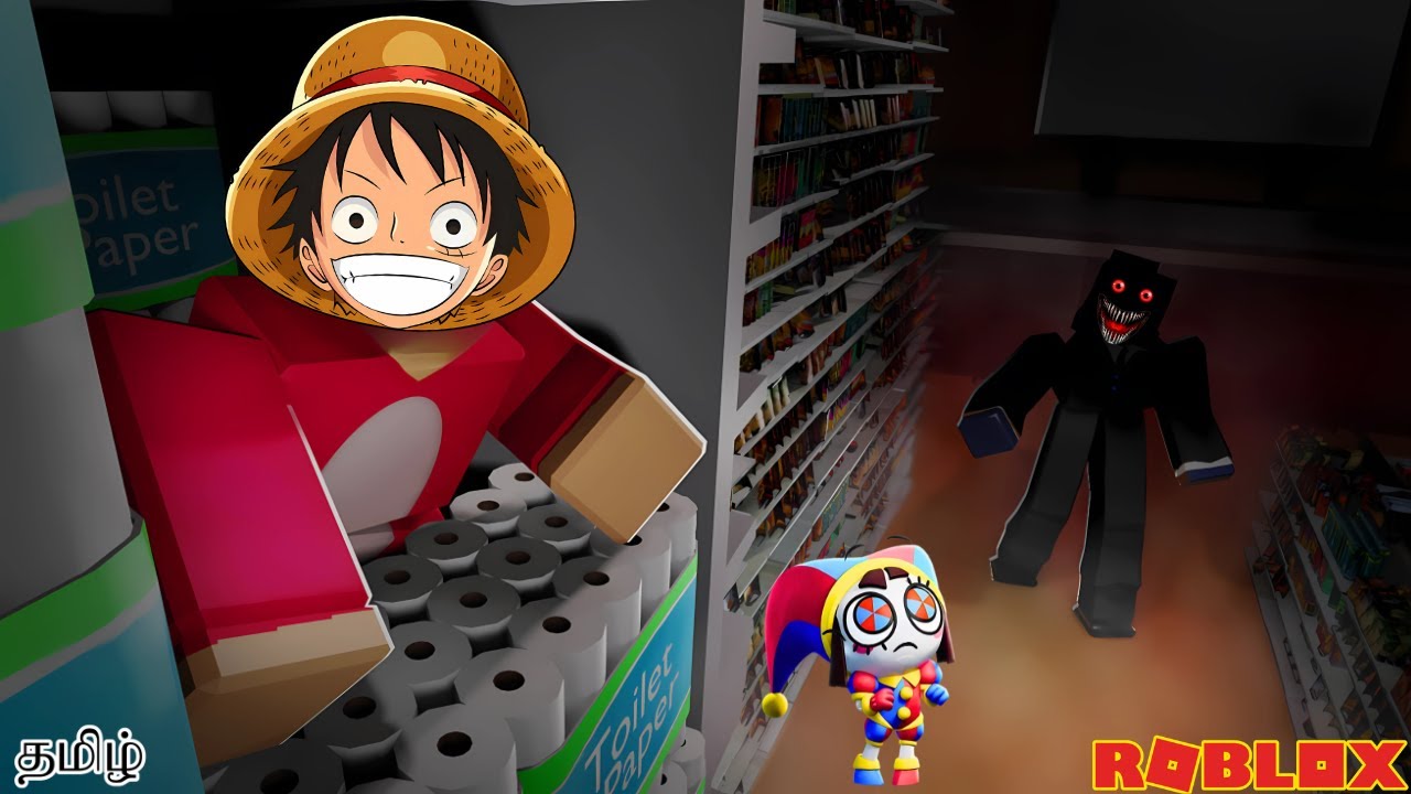 Roblox Survive Overnight in a Mega Store Gameplay in Tamil with Kutty Earth
