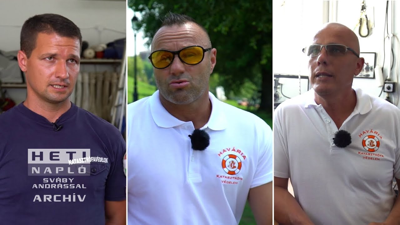 Ipari búvárok – hősök a tragédiában / HETI NAPLÓ 2019.06.23.