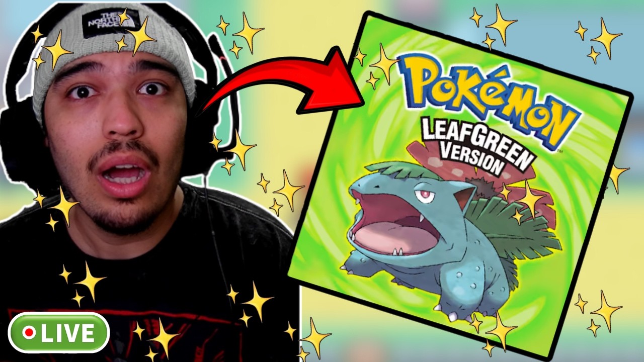 My FIRST TIME Playing/Shiny Hunting In Pokemon Leaf Green! - Nintendo Switch 2 Edition