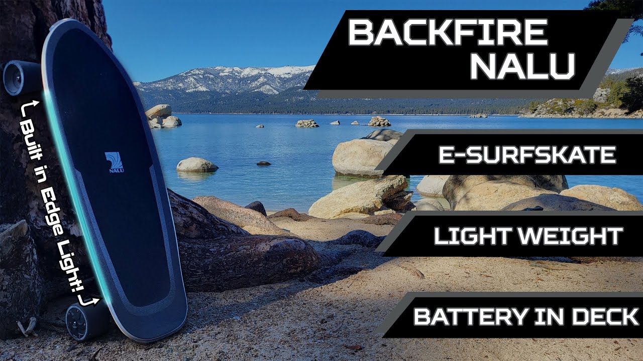 Backfire Nalu Review | A Compact Electric Surf Skate