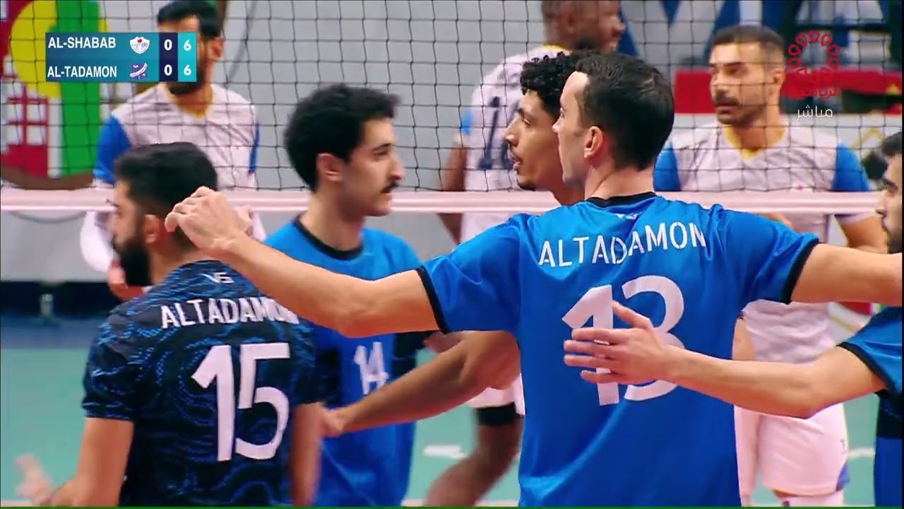 مباراة الشباب × التضامن - الدوري العام للكرة الطائرة - الأثنين 5/2/2024