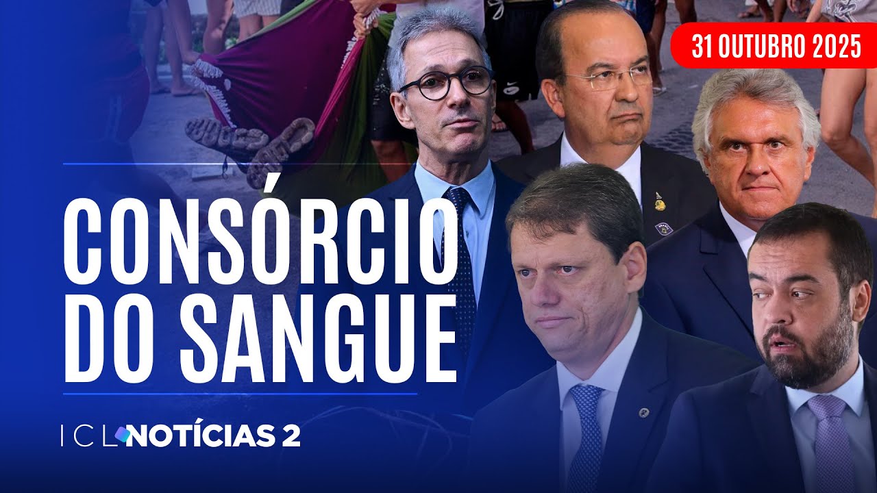 ICL NOTÍCIAS 2 - 31/10/25 - DE OLHO EM 2026,GOVERNADORES BOLSONARISTAS ADOTAM DISCURSO DE EXTERMÍNIO