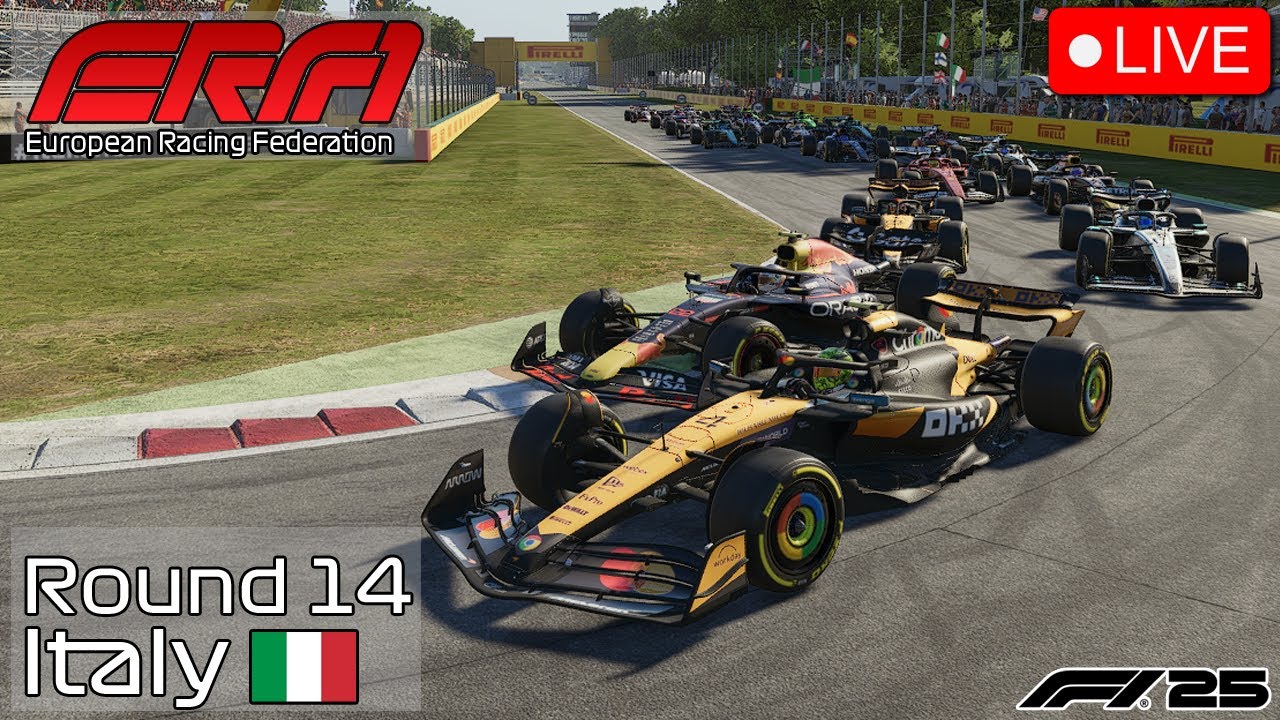 ERF1 Round 14 Italy 🇮🇹 | F1 25