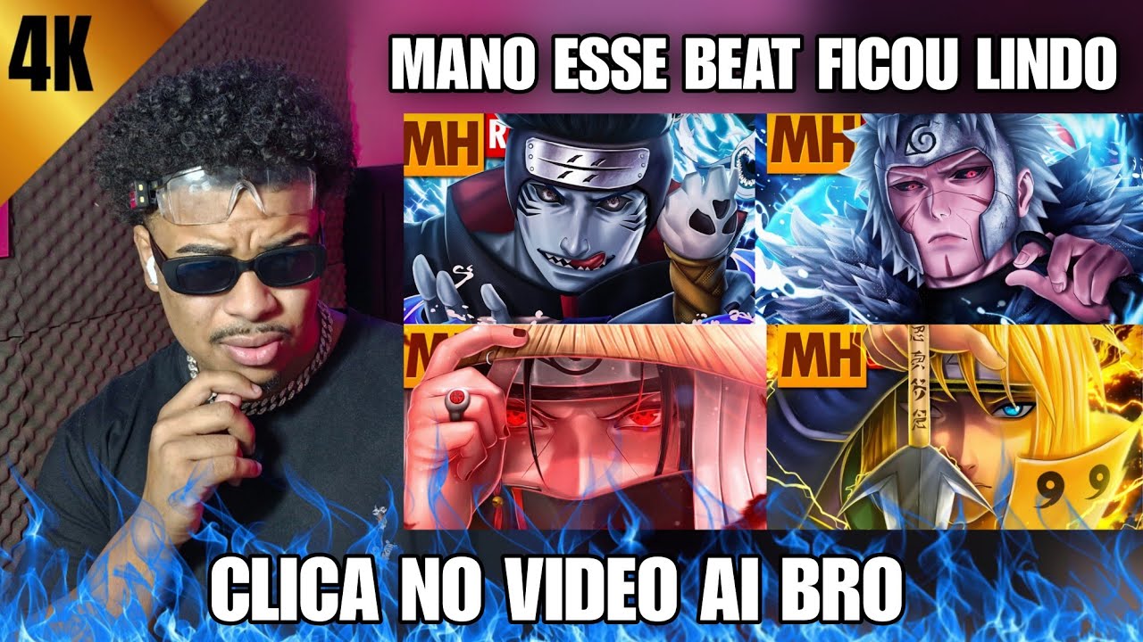 REAGINDO A MHRAP - TIPO MINATO 2 & TIPO KISAME 2 & TIPO TOBIRAMA 2 & TIPO ITACHI 2(REACT)
