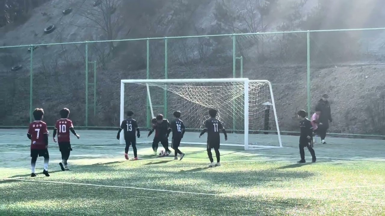 2026 보은유소년축구대회 예선1경기 INFC연합 vs 솔레아스 신중동 (전반)