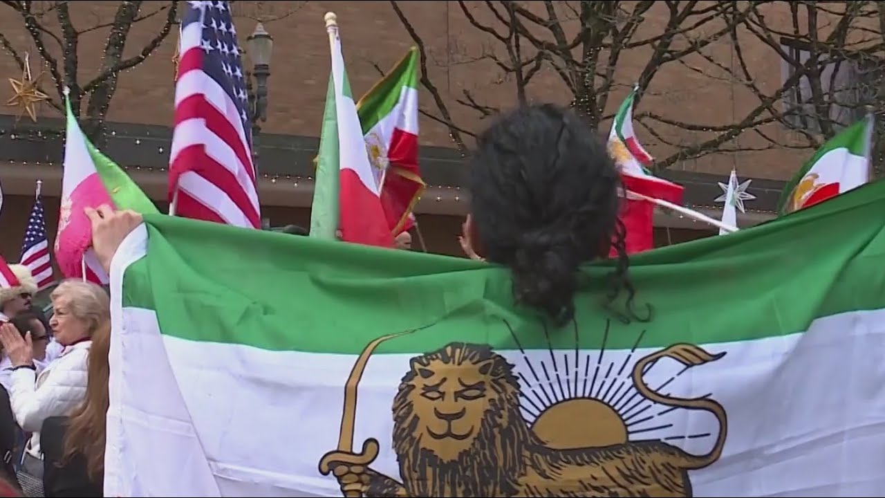 Iranian-American rally in Portland celebrates Khamenei’s death after U.S. strike