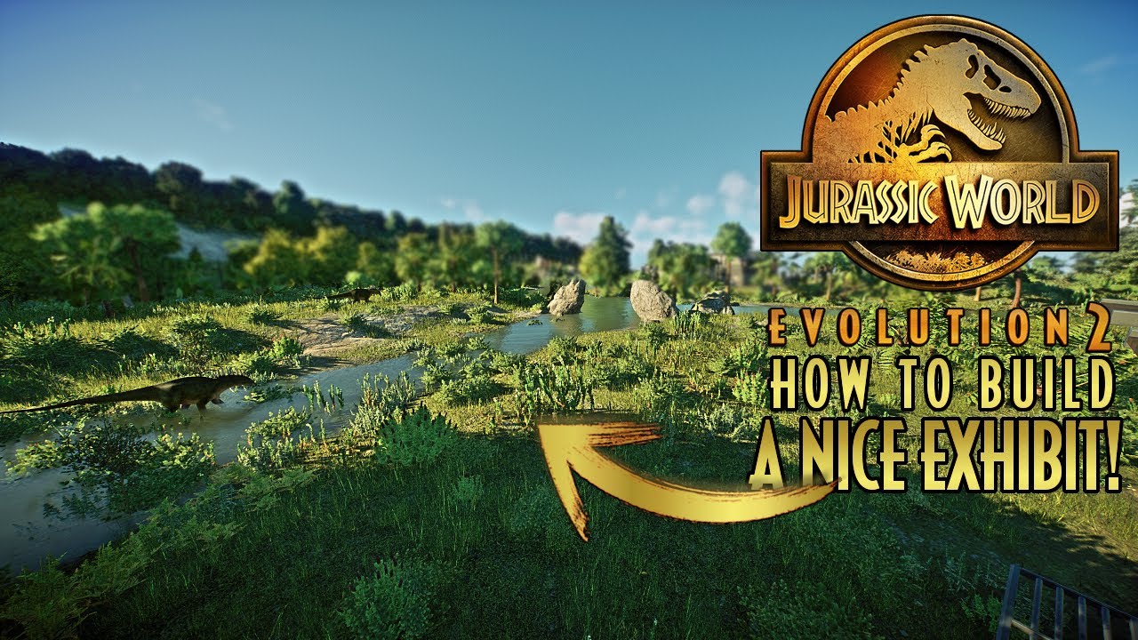 Как построить КРАСИВЫЙ ВОЛЬЕР в Jurassic World Evolution 2!