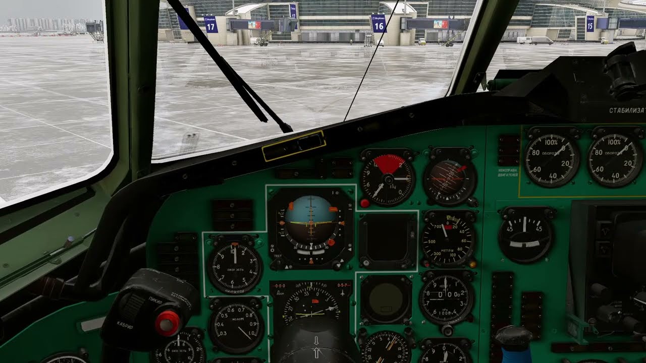 UUWW-USSS(Cross VATRus d.2) XP12 Tu-154B2 VATSIM