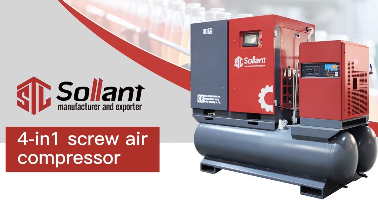 Achieve Optimal Cutting Results with Our Advanced Screw Air Compressor for Fiber Laser Machines!