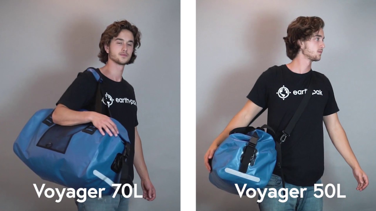 earth pak - Voyager Waterproof Duffel Bags
