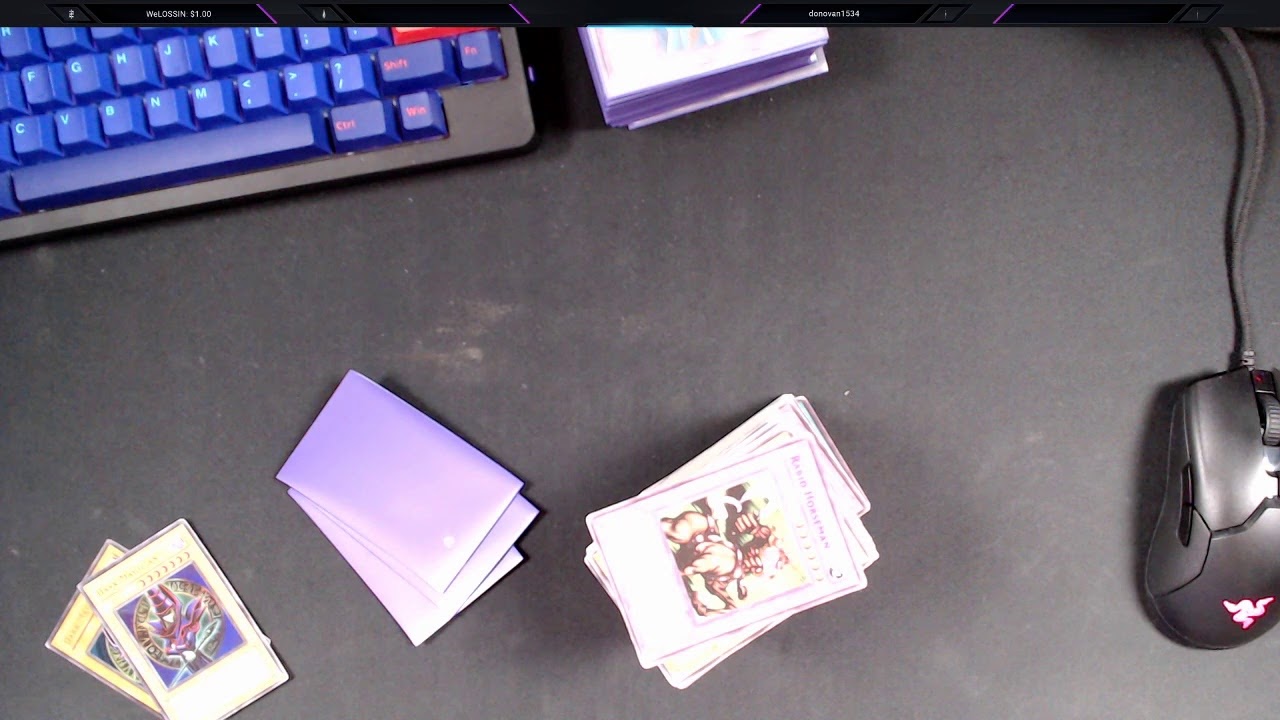 Going through my box of old Yu-Gi-Oh cards