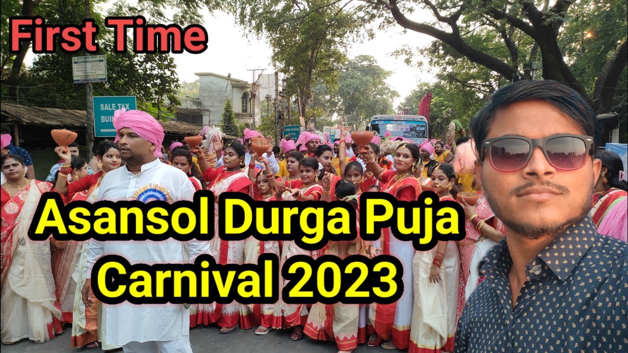 Asansol Durga Puja Carnival 2023 | First Time In Asansol | #durgapuja #carnival #viral #viralvideo