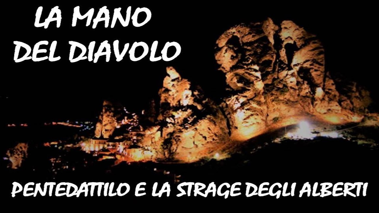 LA MANO DEL DIAVOLO DI PENTEDATTILO - STORIA E LEGGENDA