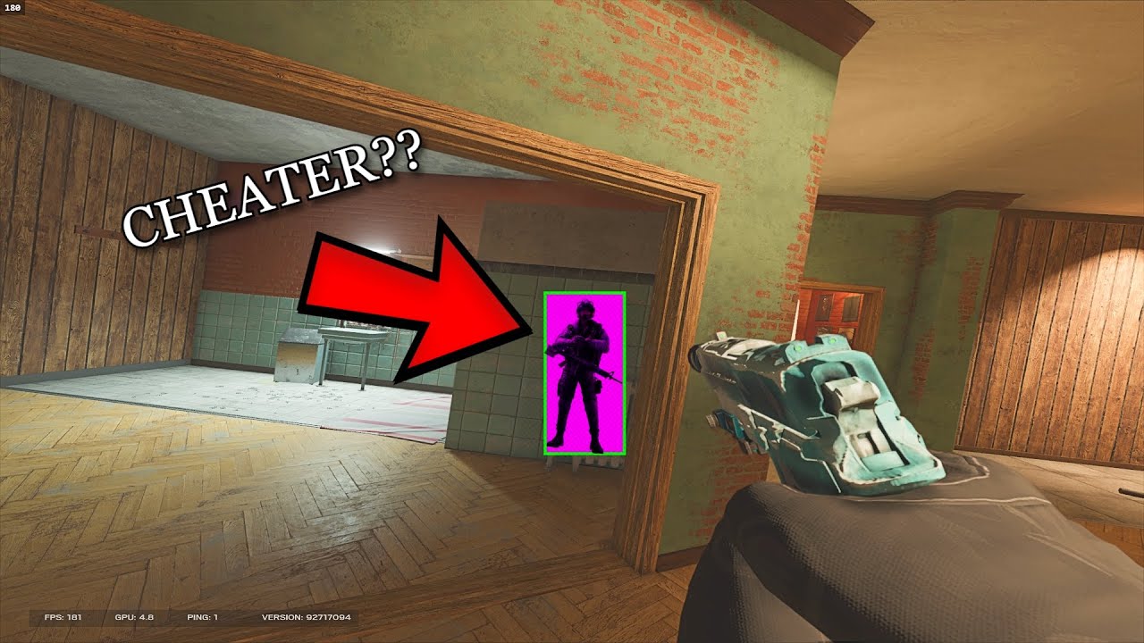 I 1V1'D then PC CHECKED this Cheater (Rainbow 6 Siege X)