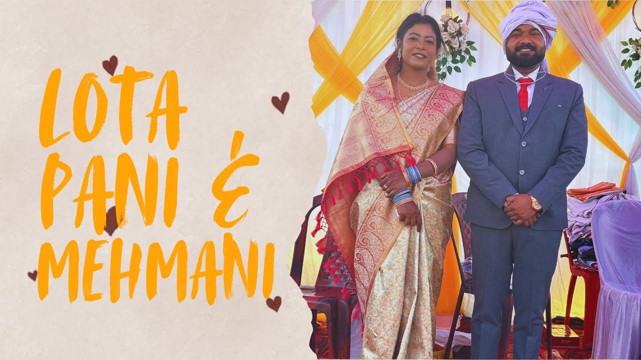 Lota Pani and Mehmani Vlog | Salomi with Jaywant | #lohardaga #jharkhand 