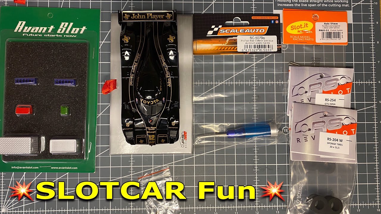 Die Post war da - Nachschub für mein Slotcar Hobby