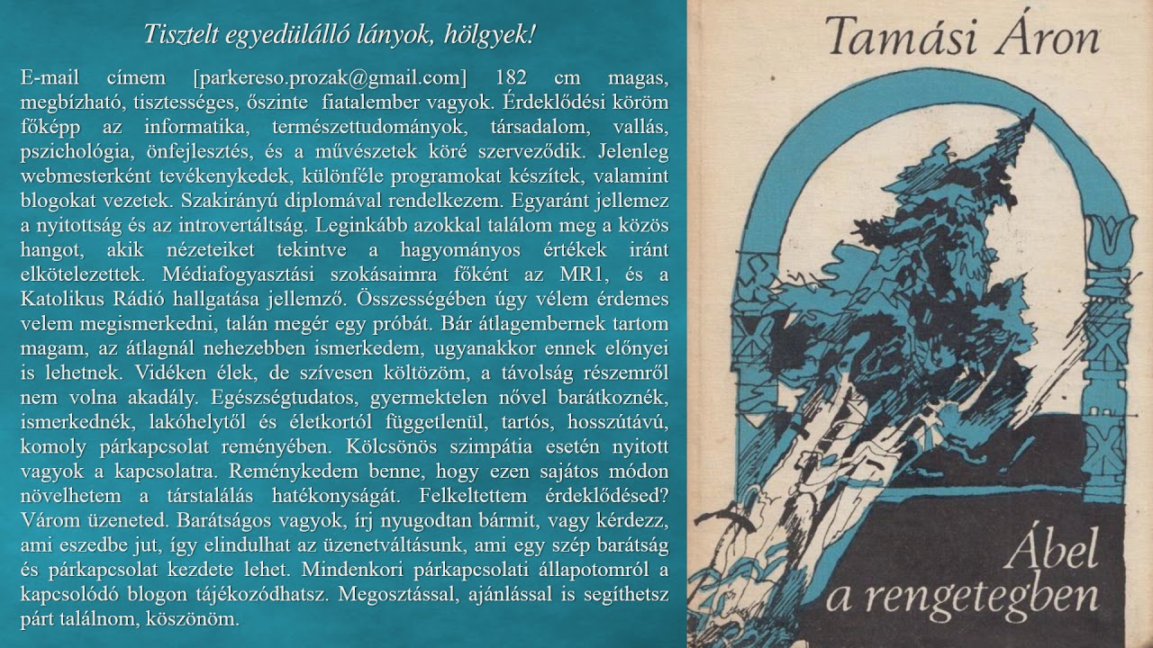 Tamási Áron - Ábel a rengetegben