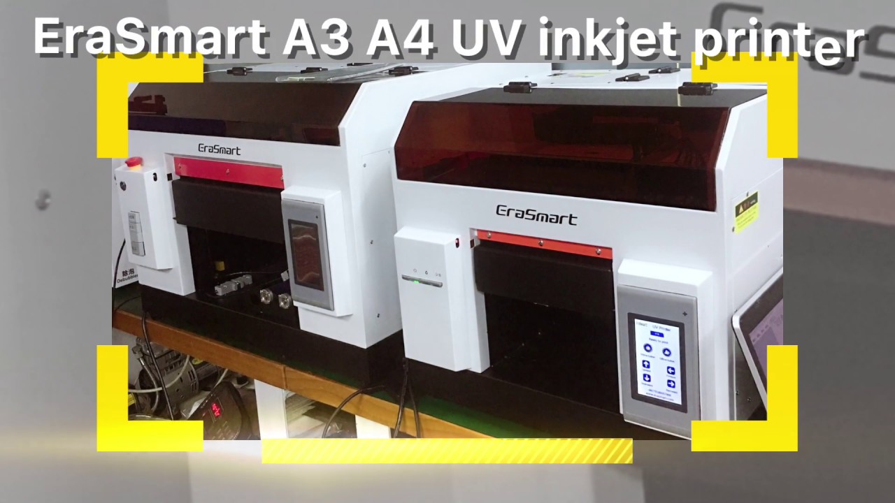 UV Printer A3 A4 Flatbed Printing UV Inkjet Printer Machine For Mobile Phone Case