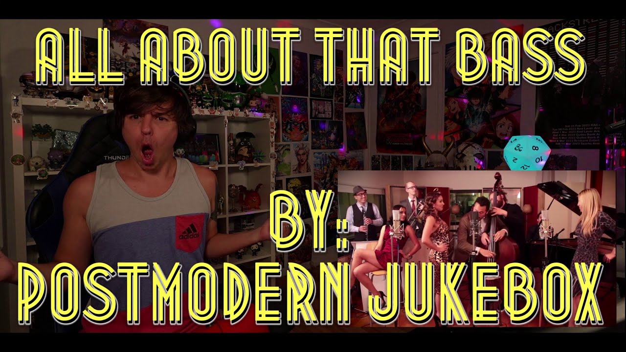 КАК ОНИ ТАКИЕ УДИВИТЕЛЬНЫЕ???!!!!!!!!!! Слепая реакция на Postmodern Jukebox - All About That Bass