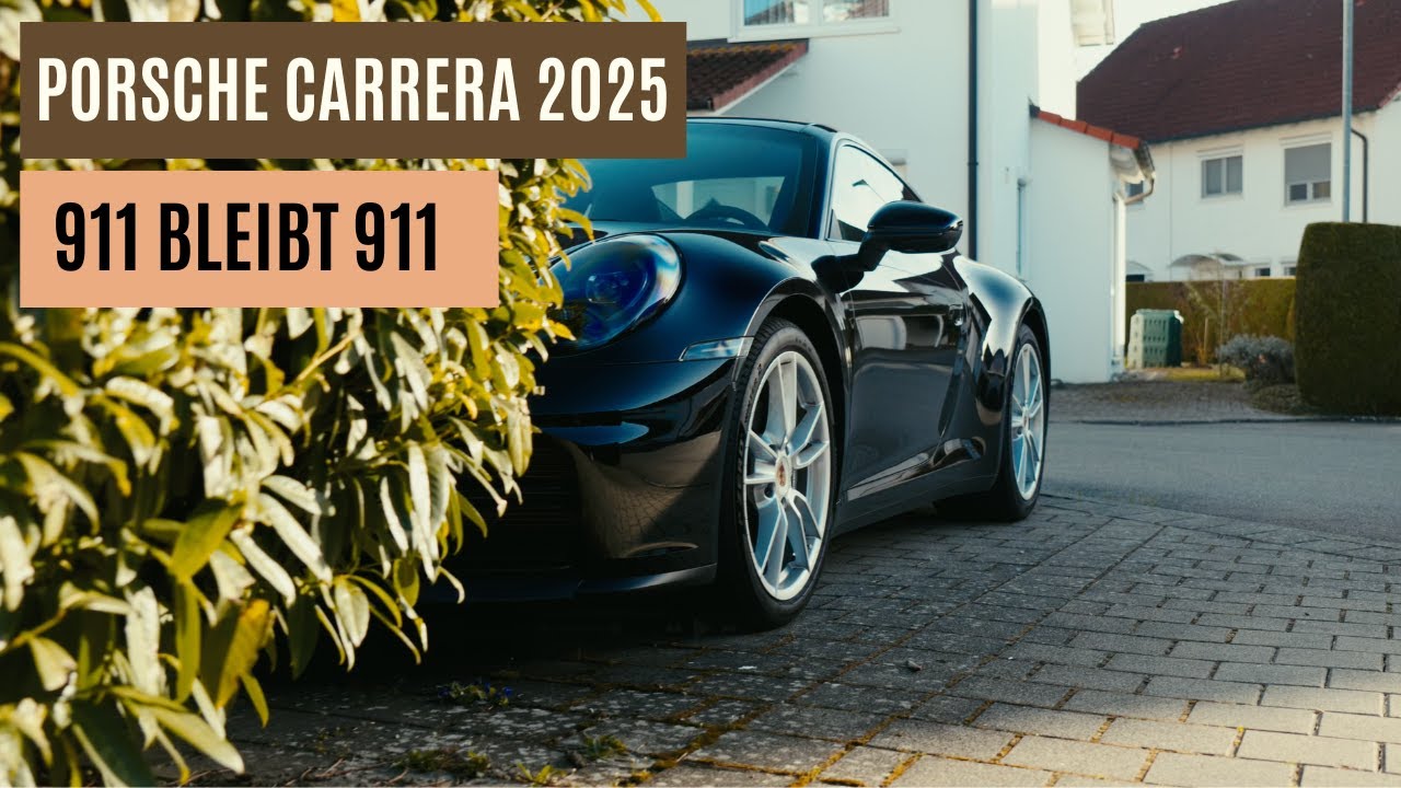 Porsche 911 Carrera 2025 4K Cinematic