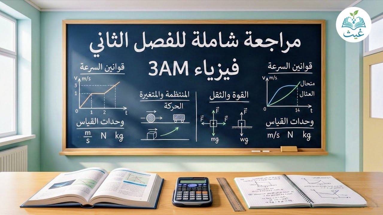 📚مراجعة في مادة الفيزياء الفصل الثاني للسنة الثالثة متوسط من خلال حل موضوع إختبار🌦