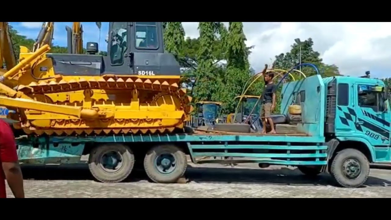 👍👍 Bulldozer SD16L #SHANTUI #Delivery
