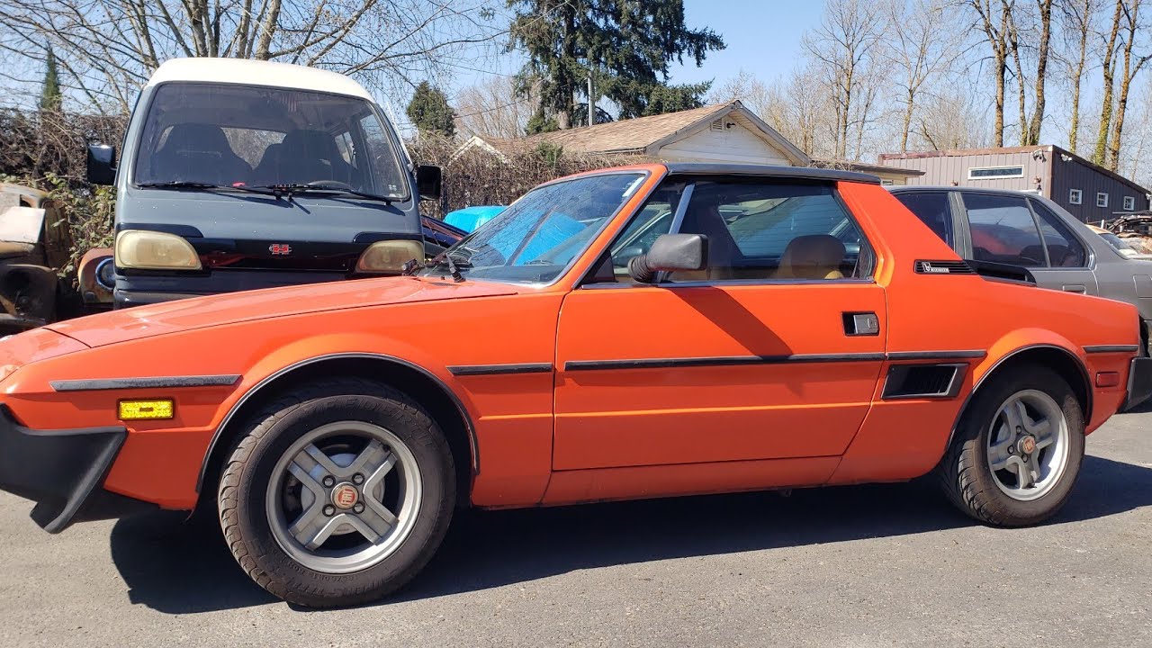 This Fiat X1/9 Would Make a Fun Canyon Carver