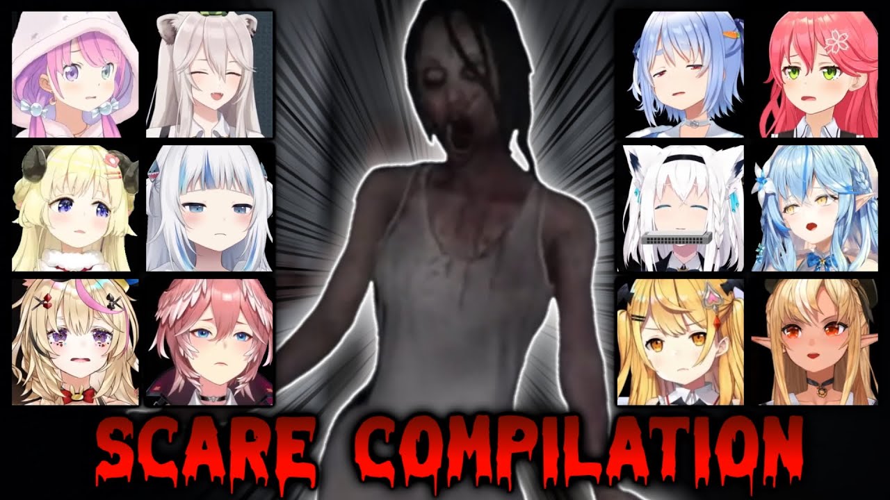 14 minutes of hololive members getting scared by Within Skerry!【Hololive / ENG SUB】